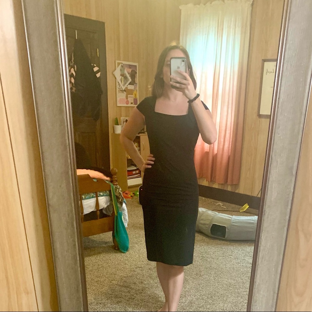Banana Republic black dress size 2